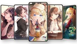 Tangkapan layar apk Anime Girl Wallpaper 14