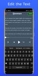 Spraak nar Tekst Transcriberen screenshot APK 7