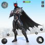 Flying Bat Superhero Man Games APK