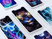 Captură de ecran Imagini de Fundal Neon Animals apk 11