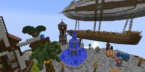 Gambar Maps for minecraft - one block, cities, survival 10