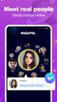 HalaMe - Chat & meet real people captura de pantalla apk 1