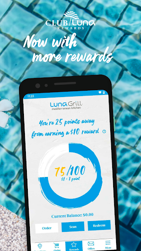 Luna Grill, Club Luna Rewards