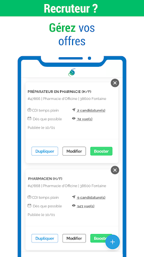Club Officine Emploi pharmacie – Apps no Google Play