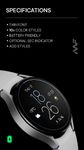 Awf MNML Thin - watch face screenshot apk 1