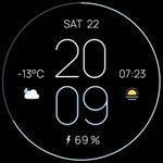 Awf MNML Thin - watch face screenshot apk 4