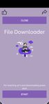 Tangkapan layar apk Video File Downloader to Play 1