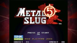 METAL SLUG 5 ACA NEOGEO captura de pantalla apk 9