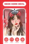 Gambar Neon Horn Devil Photo Editor 1