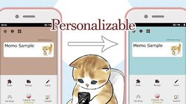 Memo pad Cats by mofusand のスクリーンショットapk 15