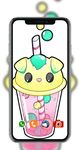 Gambar Kawaii Bubble Tea Wallpaper 12