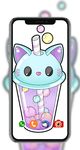 Gambar Kawaii Bubble Tea Wallpaper 16