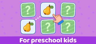 Captură de ecran Toddler Baby educational games apk 7