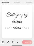 Screenshot 14 di Calligraphy design ideas app apk