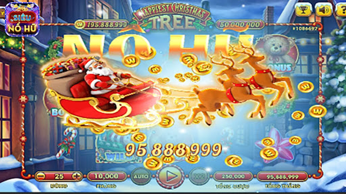 Nổ hũ Santa, chủ đề hấp dẫn nhất tại web game nổ hũ VB9