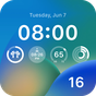 ikon Lock Screen iOS 16 