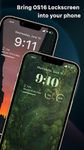 Lock Screen iOS 16 screenshot APK 