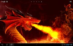 Скриншот 2 APK-версии Dragon Live wallpaper
