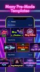 Tangkap skrin apk Lightboard:Scrolling Neon Text 2