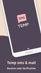 Temp sms & mail - Receive code capture d'écran apk 5