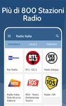 Screenshot 9 di Radio Italiane in Diretta apk