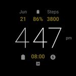 Captură de ecran Awf Simple Digital - watchface apk 3