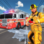 ikon Fire Truck Games：911 Rescue 