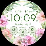 Flower Watch Face zrzut z ekranu apk 5