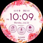 Flower Watch Face zrzut z ekranu apk 4