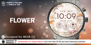 Flower Watch Face zrzut z ekranu apk 15