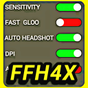 ไอคอน APK ของ ffh4x mod menu for fire