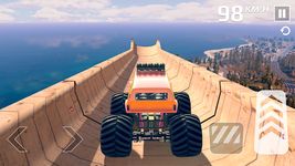 Tangkapan layar apk Monster Truck Mega Ramp Stunt 1