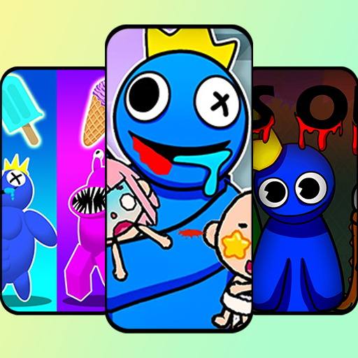 Rainbow Friends Blue Wallpaper for Android - Download