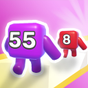 Level Up Numbers Icon