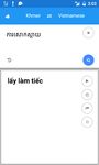 Khmer Việt Dịch ảnh màn hình apk 1