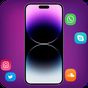 Biểu tượng apk iphone 14 pro max Launcher