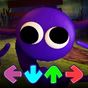 Purple Rainbow Friends FNF Mod APK