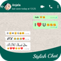 ikon apk Style font chat for whatsapp