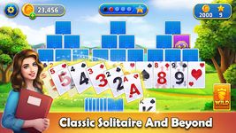 Screenshot 4 di Tripeaks Solitaire - Home Town apk