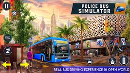 경찰 버스 시뮬레이터 버스 게임의 스크린샷 apk 
