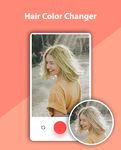 Hair color changer captura de pantalla apk 2