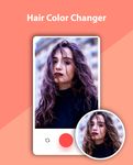 Hair color changer captura de pantalla apk 4