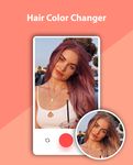 Hair color changer captura de pantalla apk 5