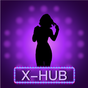 Ikon apk X-HUB: Chat, and go live!