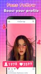 Captură de ecran Followers Booster for Likes Up apk 1