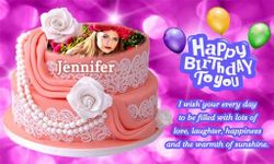 Tangkap skrin apk Birthday Cake with Name and Ph 1