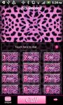 GO Contacts Pink Cheetah Theme image 2