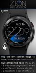 ZION Blue - digital watch face screenshot apk 2