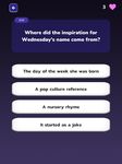 Wednesday Addams Trivia Screenshot APK 13