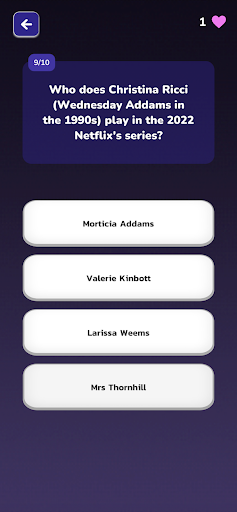 Download do APK de Wednesday Addams Games Quiz para Android